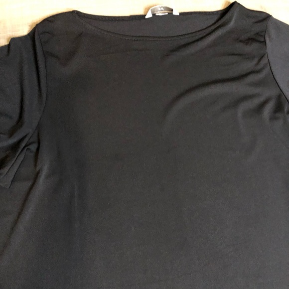 Blue Shirt black Shirt Blouse casual - Picture 5 of 7